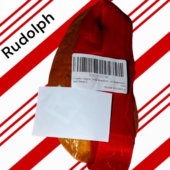 🐾 Christmas Reindeer Antlers, L - Picture 3 of 5